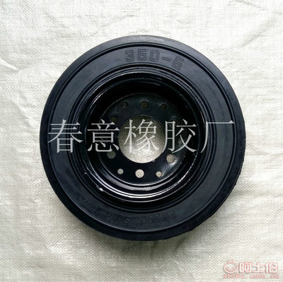 風(fēng)神廠家直銷(xiāo)350-6工程機(jī)械輪胎 實(shí)心耐用，叉車(chē)膠輪優(yōu)選